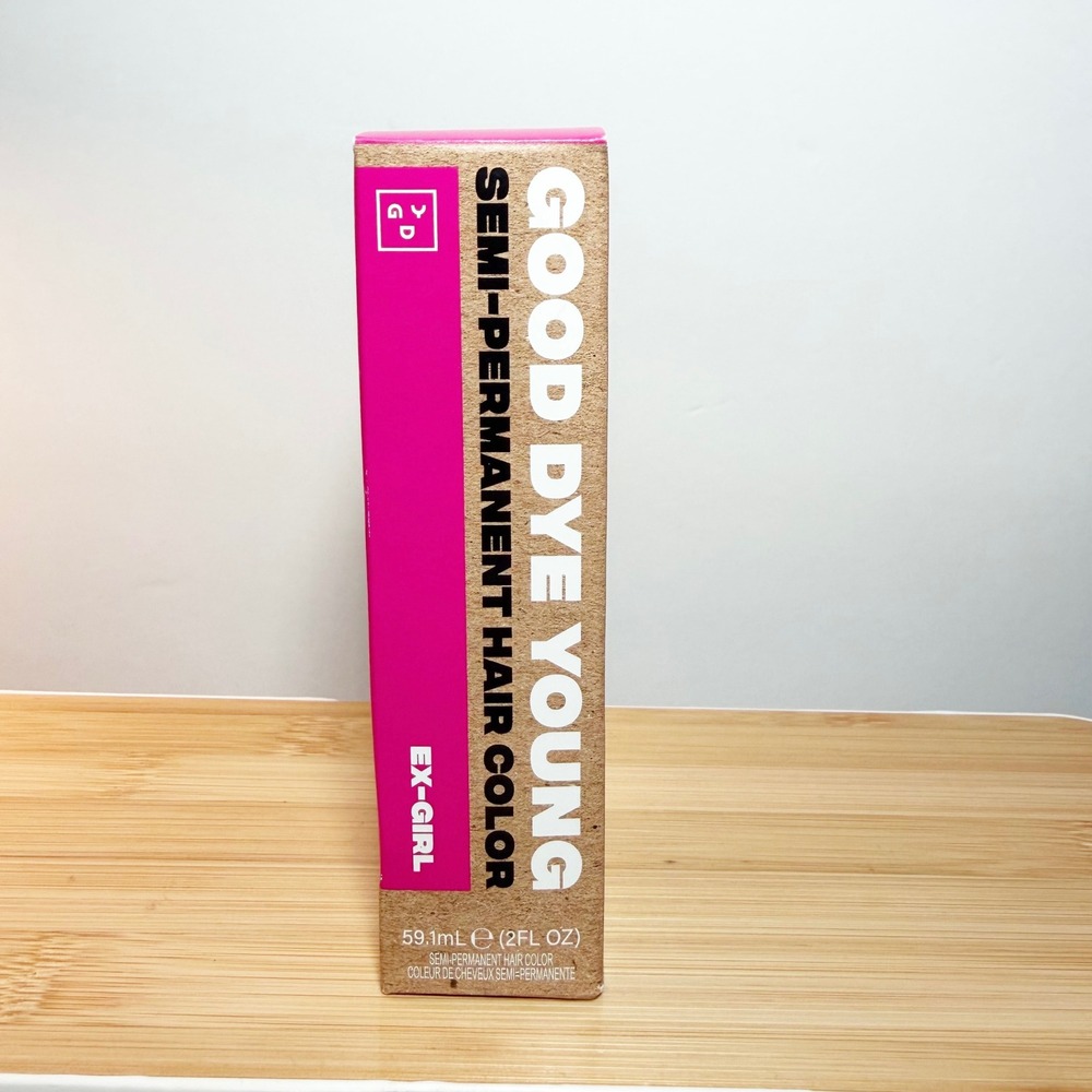 Good Dye Young Ex-Girl Semi-Permanent Hair Color Streaks & Strands 2oz Pink Dye